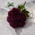 Künstliche Sonnenhutblume 42 cm, hochwertige Seidenblume, echt aussehend, für Hochzeiten, Wohnzimmer-Deko, Brautstrauß, Herbstdekoration