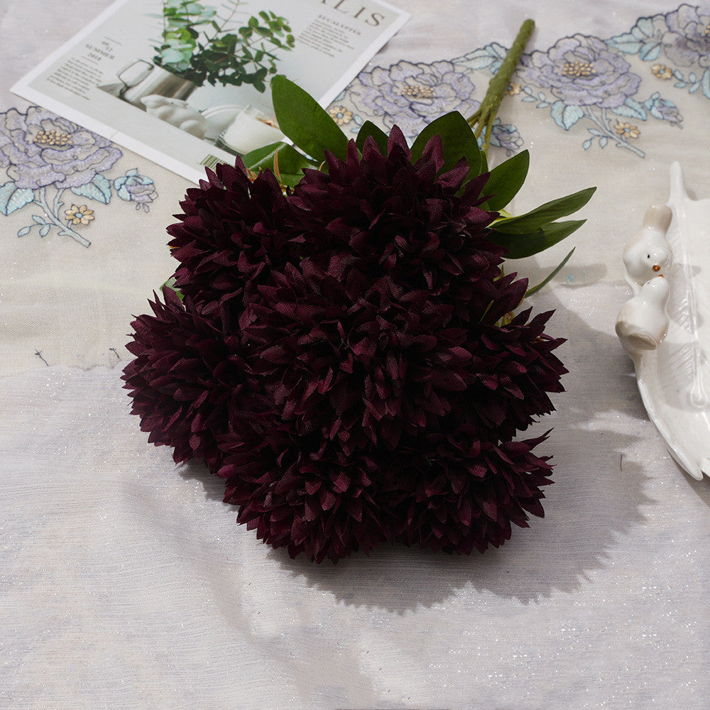 Künstliche Sonnenhutblume 42 cm, hochwertige Seidenblume, echt aussehend, für Hochzeiten, Wohnzimmer-Deko, Brautstrauß, Herbstdekoration