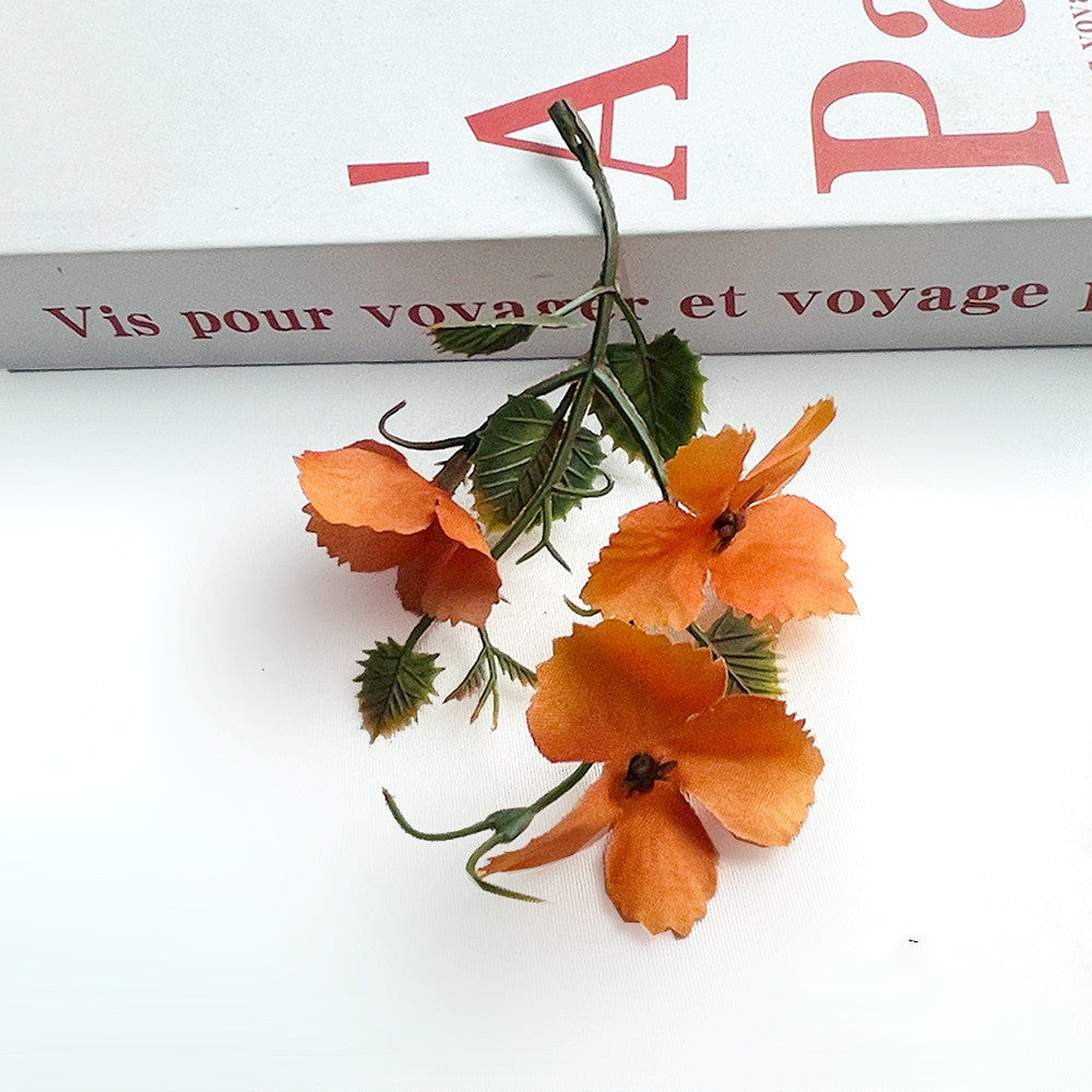 Künstliche Herbst-Traubenblätter, 10 cm lang, Real-Touch, für Hochzeiten, Floristik, DIY-Deko, Brautaccessoires, Herbstdekoration