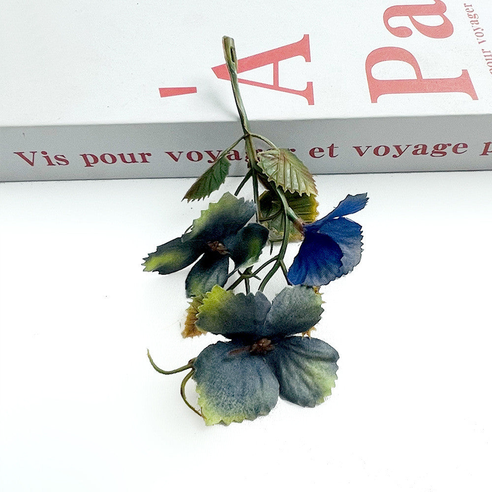 Künstliche Herbst-Traubenblätter, 10 cm lang, Real-Touch, für Hochzeiten, Floristik, DIY-Deko, Brautaccessoires, Herbstdekoration