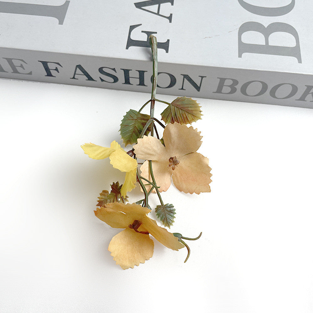 Künstliche Herbst-Traubenblätter, 10 cm lang, Real-Touch, für Hochzeiten, Floristik, DIY-Deko, Brautaccessoires, Herbstdekoration