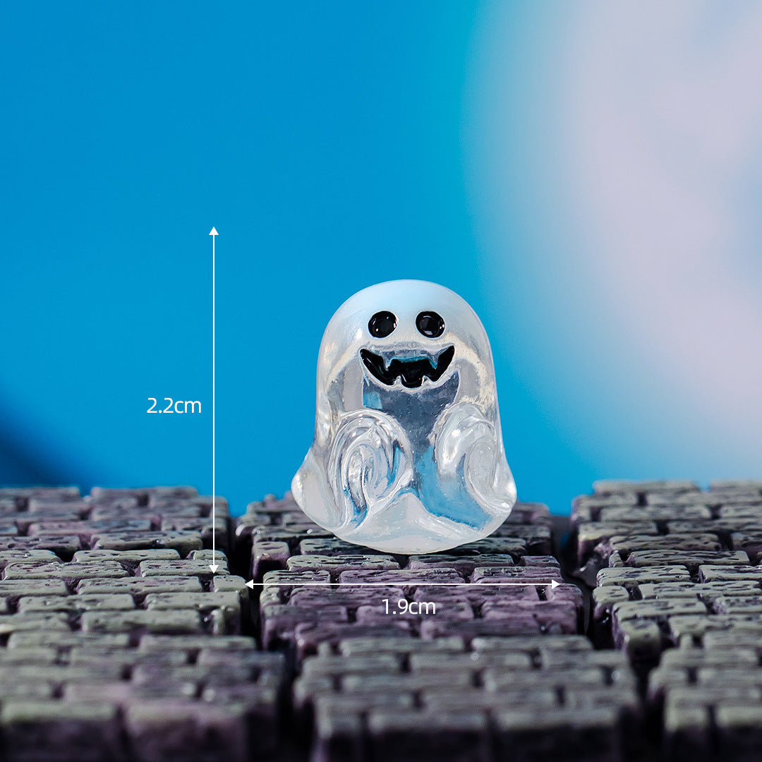 Halloween-Dekoration Wasserball-Set, 15 Stück, Kunstharz, Geister, Kürbisse, Skelette, 3er-Pack, für Hochzeiten, Geschäfte, Zuhause