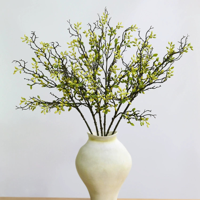 Künstliche Eukalyptus-Zweige 80 cm, realistische Trockenblumen-Dekoration für Vasen, Hochzeiten, Cottagecore, Floristik, langlebig & pflegeleicht