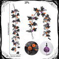 Künstliche Ahornblätter-Ranke, 150 cm, Real-Touch, Dekoration für Hochzeiten, Herbst, Halloween, Blumenarrangements, Innen- und Außendekoration