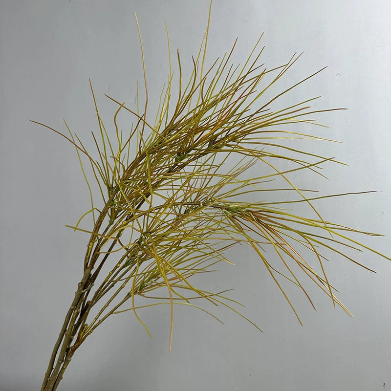 Künstliche Grünpflanze mit Lampenputzergras, 98 cm, Kunststoff, realistisch für Zuhause, Hochzeit, Event-Dekoration, Büro, Hotel