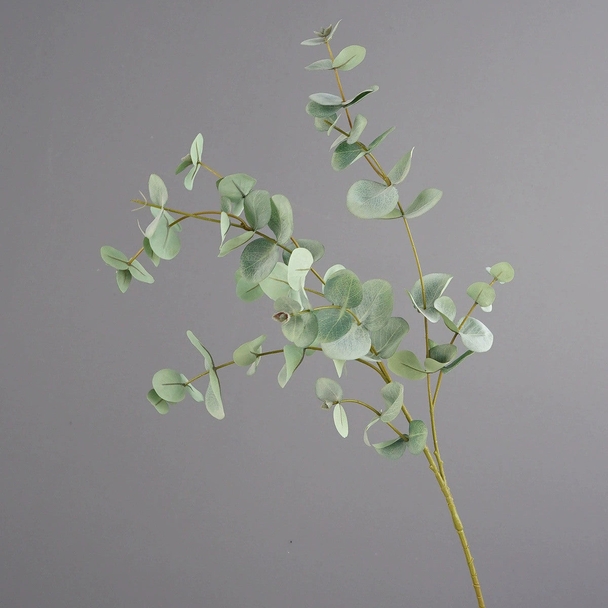 Künstliche Eukalyptus-Pflanze mit Münzblättern, 95 cm hoch, Seidenblätter, modern, für Hochzeiten, Dekoration, Büro, Zuhause