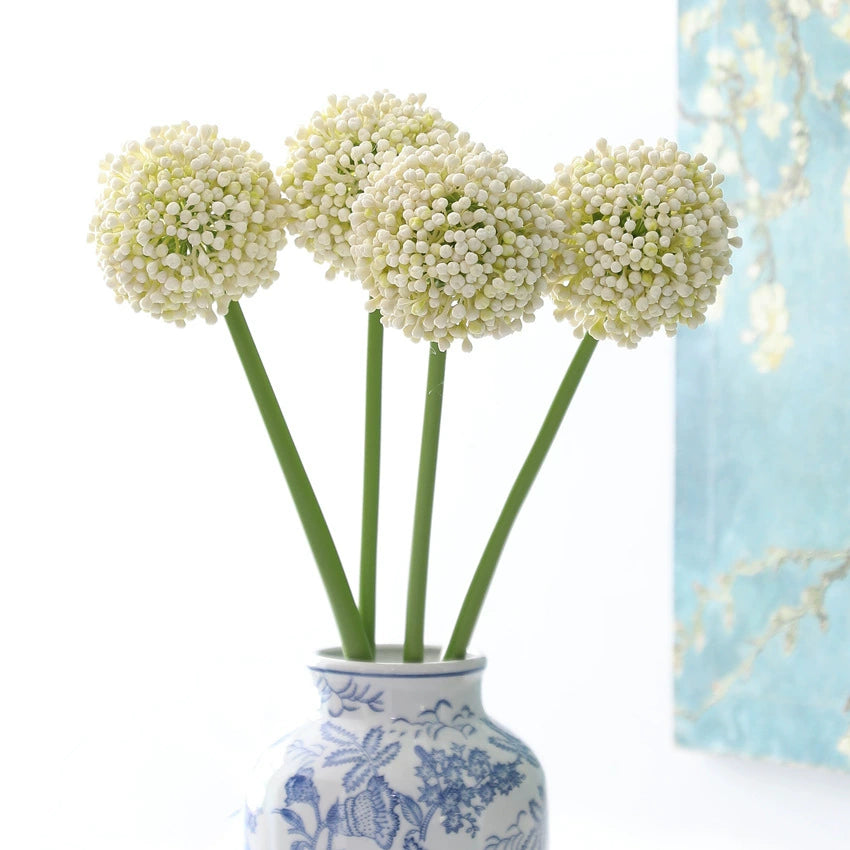 Künstliche Schneeballblume, 53 cm, Real-Touch,  für Hochzeit, Home-Dekor, Geschäftseinrichtung, ohne Topf