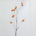 Künstliche Laternenfrucht-Zweige, 98 cm, Real-Touch, Vintage-Dekoration für Hochzeit, Geschäft, Zuhause, Blumenarrangement