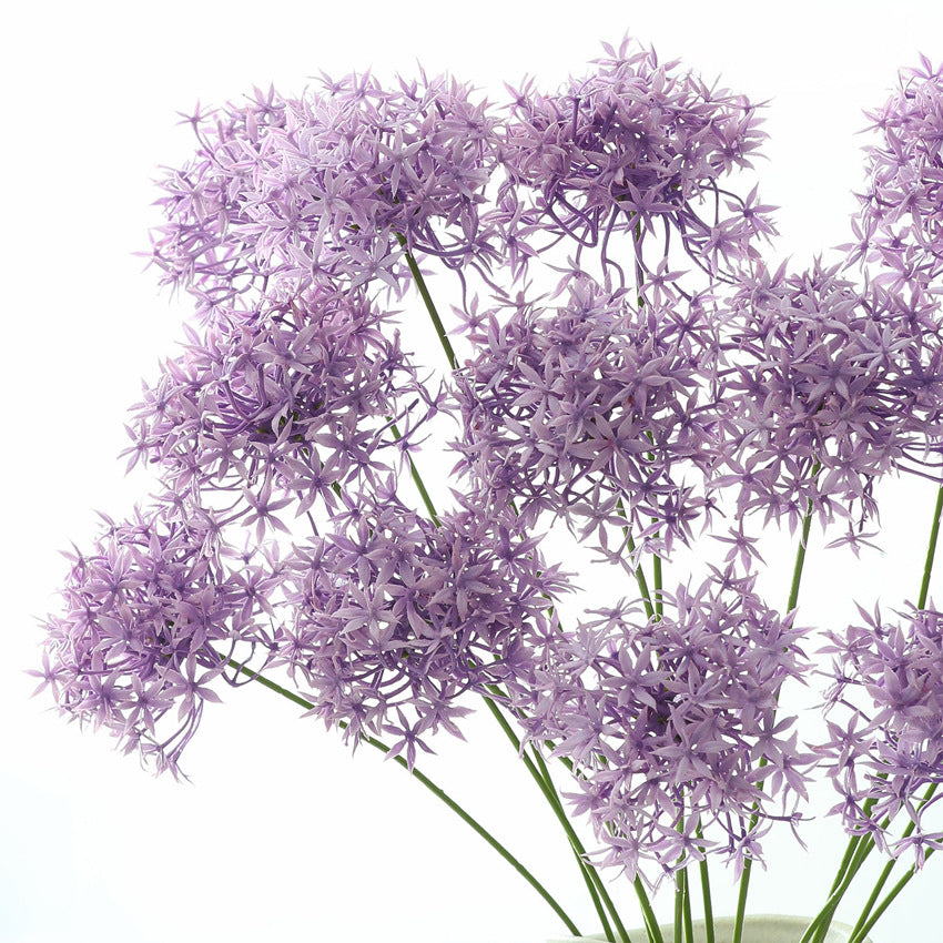 Künstliche Hortensie,62 cm, Kunststoff, realistisch, für Hochzeit, Dekoration, Innen & Außen, lila