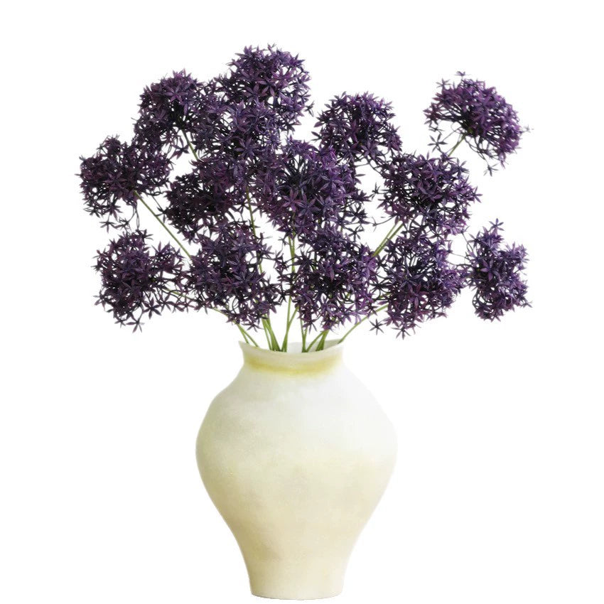Künstliche Hortensie,62 cm, Kunststoff, realistisch, für Hochzeit, Dekoration, Innen & Außen, lila