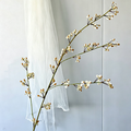 Künstliche Efeutute (Epipremnum aureum), 113 cm lang, 5 Stängel, realistische Kunstpflanze für Hochzeiten, Wohnkultur, Floristik, gewerblichen Einsatz