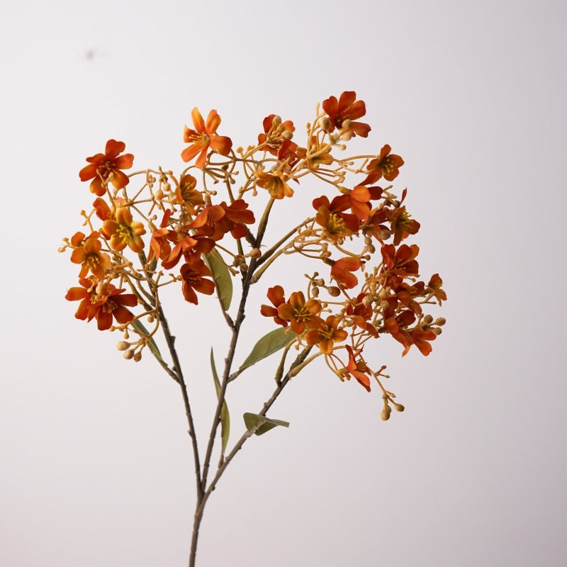 Künstliche Winterheide Einzelstiel, 60 cm, Naturgetreue Kunstblume für Vasen, Hochzeitsdekoration, Wohnaccessoires, Eventgestaltung