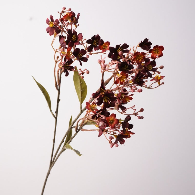 Künstliche Winterheide Einzelstiel, 60 cm, Naturgetreue Kunstblume für Vasen, Hochzeitsdekoration, Wohnaccessoires, Eventgestaltung