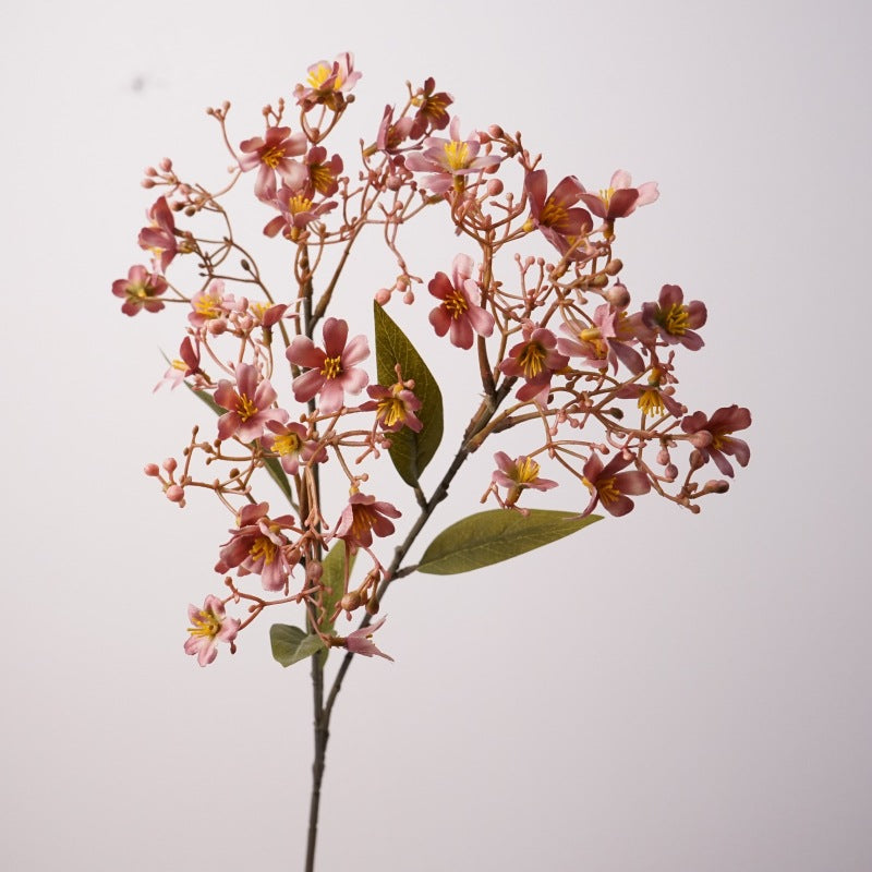 Künstliche Winterheide Einzelstiel, 60 cm, Naturgetreue Kunstblume für Vasen, Hochzeitsdekoration, Wohnaccessoires, Eventgestaltung