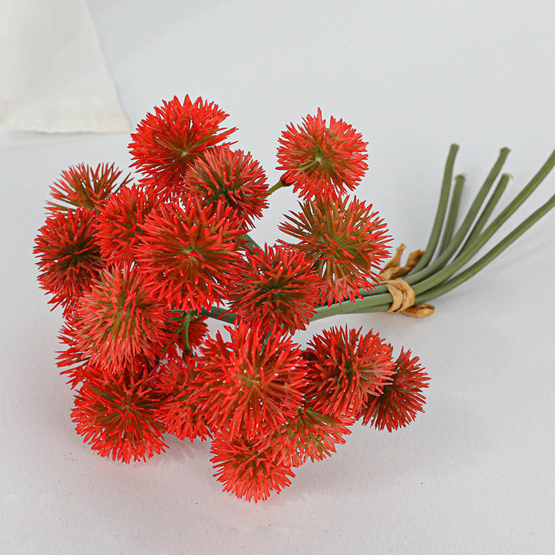 Künstliche Pusteblumen, 6 Stück, 27 cm, Kunststoff, realistisches Design für Vasen, Hochzeiten, Dekoration, Innenbereich