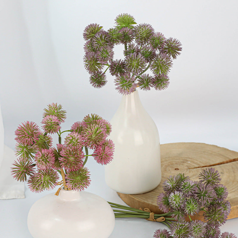 Künstliche Pusteblumen, 6 Stück, 27 cm, Kunststoff, realistisches Design für Vasen, Hochzeiten, Dekoration, Innenbereich