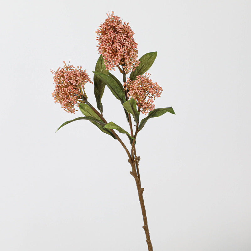 3-köpfige künstliche Dieffenbachie, 58 cm, hochwertige Kunstseide, realistisch für Hochzeiten, Dekoration, Events