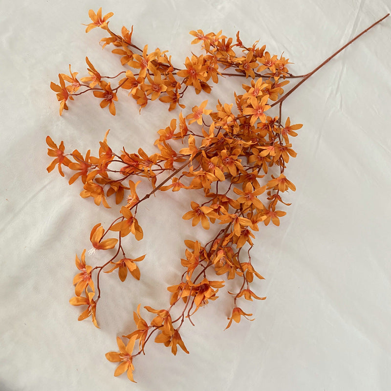 Künstliche Phalaenopsis-Orchidee, 130 cm lang, 144 Blüten, Seidenblumen, realistische Dekoration für Hochzeiten, Events, Zuhause, Büro, Hotel, ganzjährig