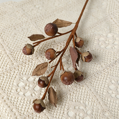 Künstliche Luohan Guo Früchte, 40 cm, Vintage-Dekoration, Real-Touch, für Hotel, Hochzeit, Event-Deko, 2 Stück