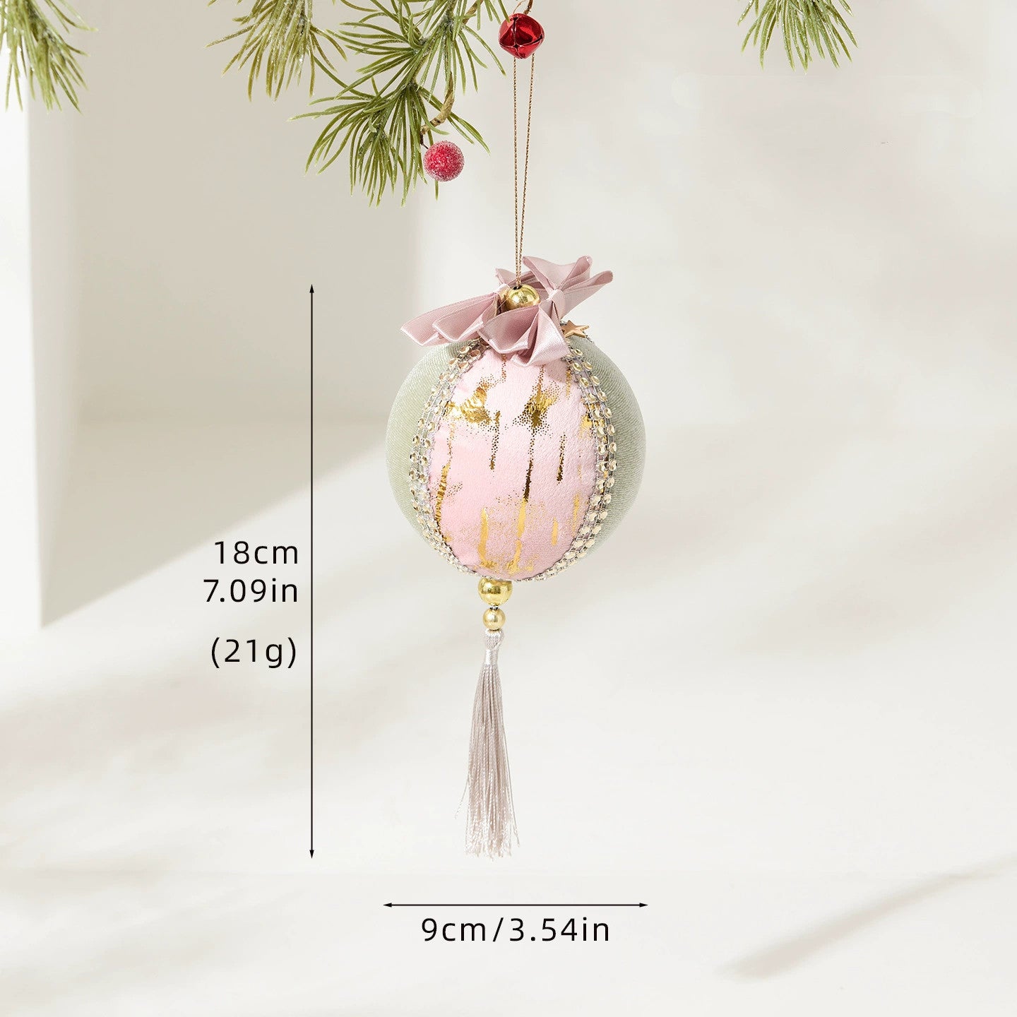 Weihnachtsdekoration aus Samt, realistische Hängeornamente, Swans & Kugeln, für Baum, Fenster, Hochzeit, Festdekoration