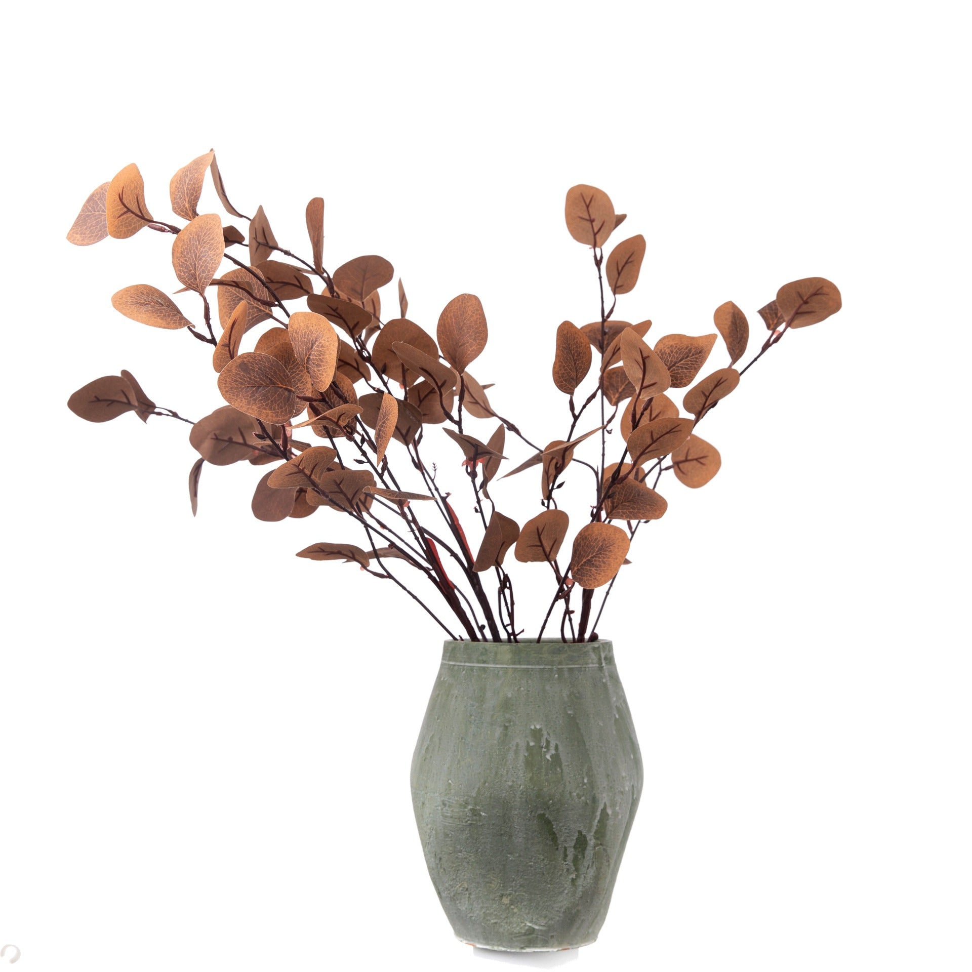 Eukalyptusblätter Kunstpflanze 90 cm, Hochzeitsdekoration, Innenraumgestaltung, realistische Blätter für Floristen und Eventplaner