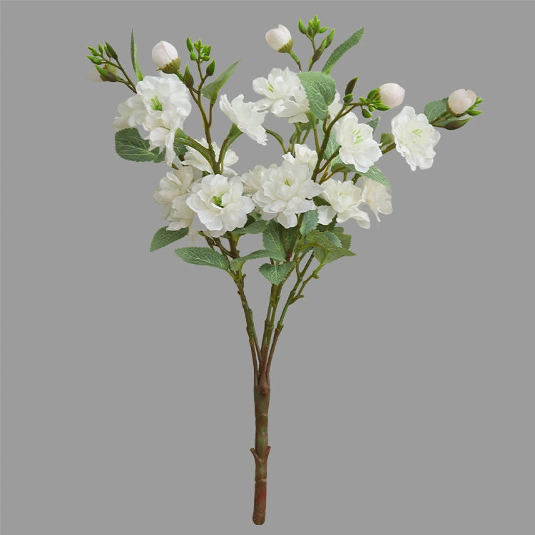 Künstliche Kamelienblüten aus Seide, 45 cm, realistische Blumen für Hochzeit, Dekoration, Floristik, 4 Farben