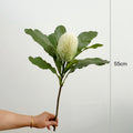 Künstliche Blumen, 55 cm Kunststoff Imperiale Blume, Realistische Nachbildung für Hochzeiten, Dekoration, Floristik, Innenbereich