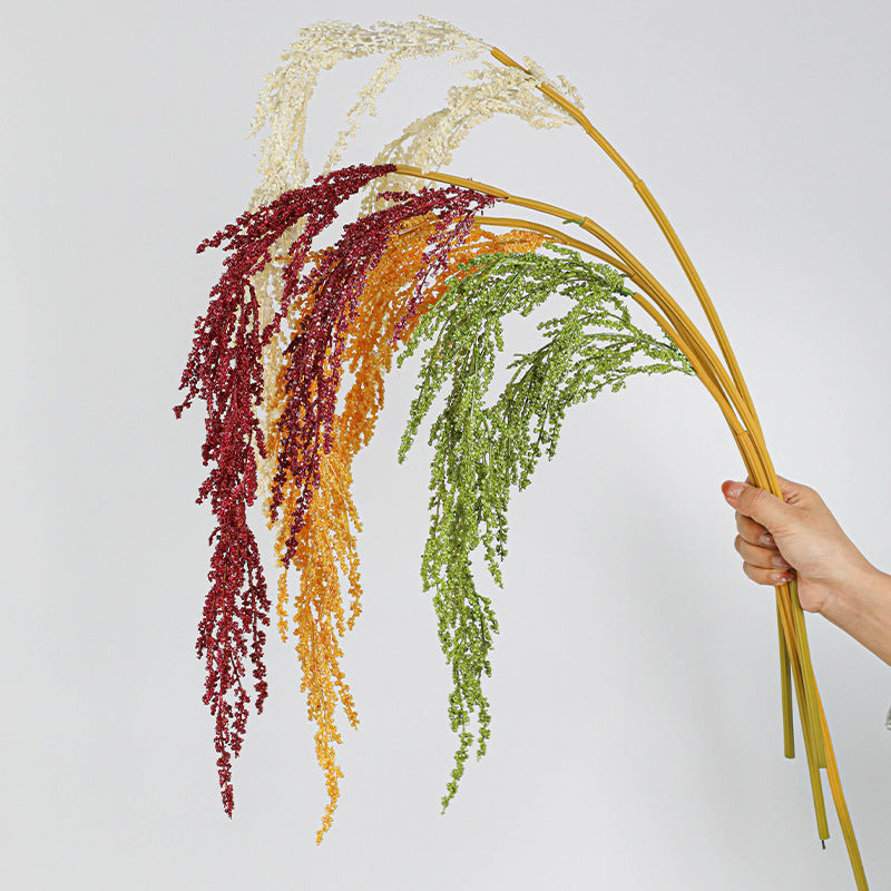 Künstliche Hängepflanze Situationsblume (75 cm), Real-Touch Kunstseide, für Hochzeiten, Schaufenster, Innenraumdekoration, langlebig