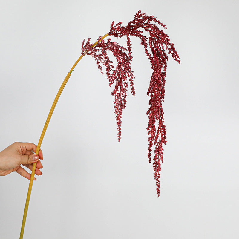 Künstliche Hängepflanze Situationsblume (75 cm), Real-Touch Kunstseide, für Hochzeiten, Schaufenster, Innenraumdekoration, langlebig