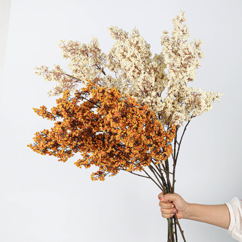 Künstliche Fruchtzweige aus Schaumstoff, 88 cm, Realistische Deko-Früchte, Grünpflanzen für Hochzeit, Dekoration, Büro, Zuhause