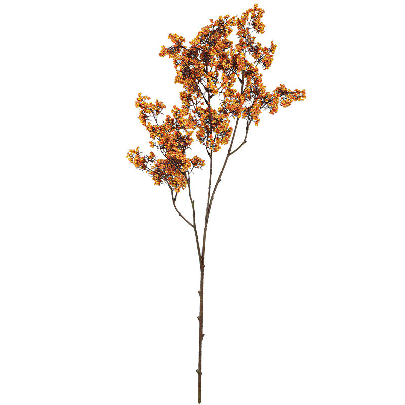 Künstliche Fruchtzweige aus Schaumstoff, 88 cm, Realistische Deko-Früchte, Grünpflanzen für Hochzeit, Dekoration, Büro, Zuhause