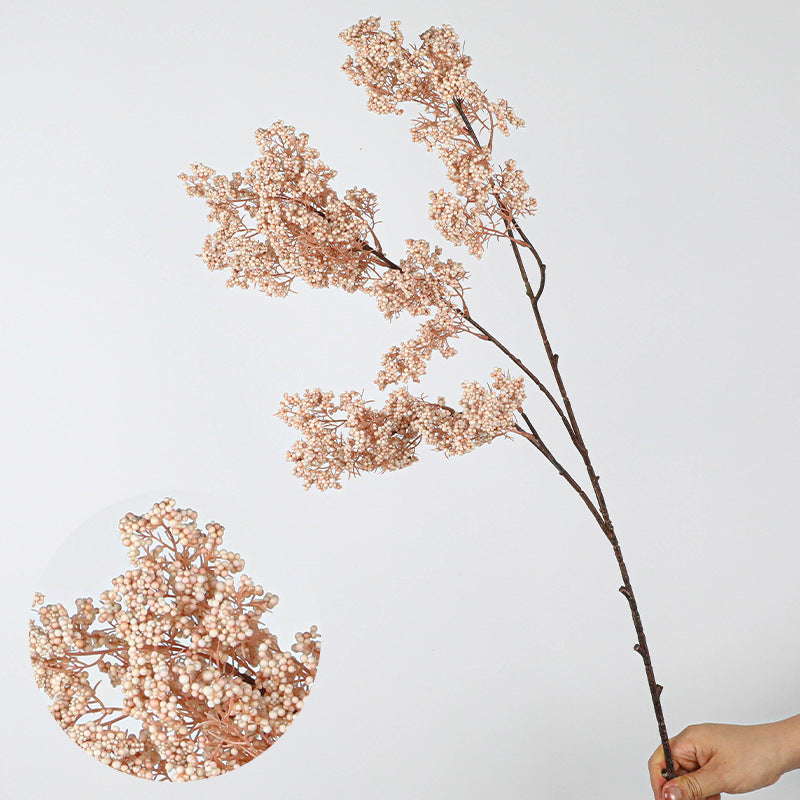 Künstliche Fruchtzweige aus Schaumstoff, 88 cm, Realistische Deko-Früchte, Grünpflanzen für Hochzeit, Dekoration, Büro, Zuhause