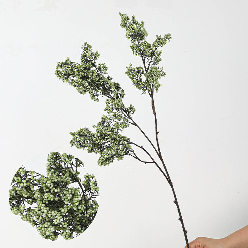 Künstliche Fruchtzweige aus Schaumstoff, 88 cm, Realistische Deko-Früchte, Grünpflanzen für Hochzeit, Dekoration, Büro, Zuhause