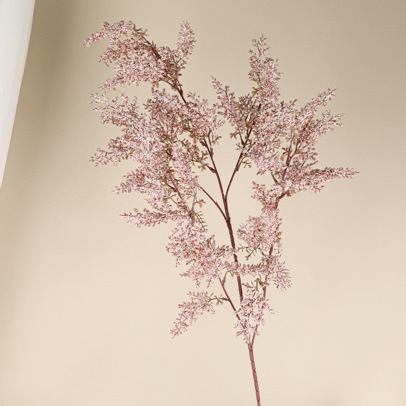 Künstliche Raureifblüten aus Schaumstoff, 108 cm, realistisch, für Hochzeit, Hotel, Festdekoration, ganzjährig