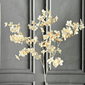 Künstliche Apfelblüten, 110 cm lang, Real-Touch, Rosa, für Hochzeiten, Wohnzimmer-Deko, Grabschmuck, gewerbliche Nutzung