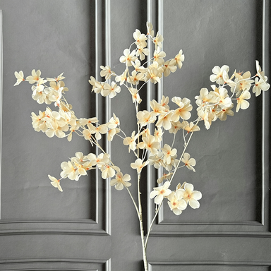 Künstliche Apfelblüten, 110 cm lang, Real-Touch, Rosa, für Hochzeiten, Wohnzimmer-Deko, Grabschmuck, gewerbliche Nutzung