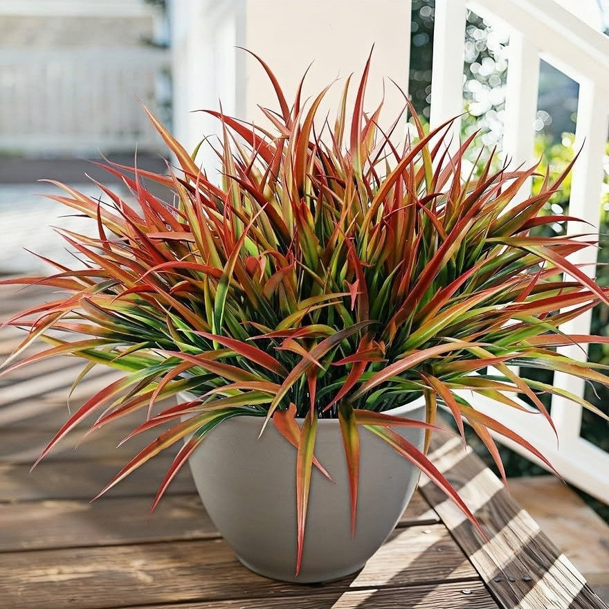Künstliche Springkraut-Pflanze, 37,8 cm, 2 Stiele, realistische Kunststoffpflanze für Innen- und Außendekoration, ideal für Hochzeiten, Events und gewerbliche Nutzung