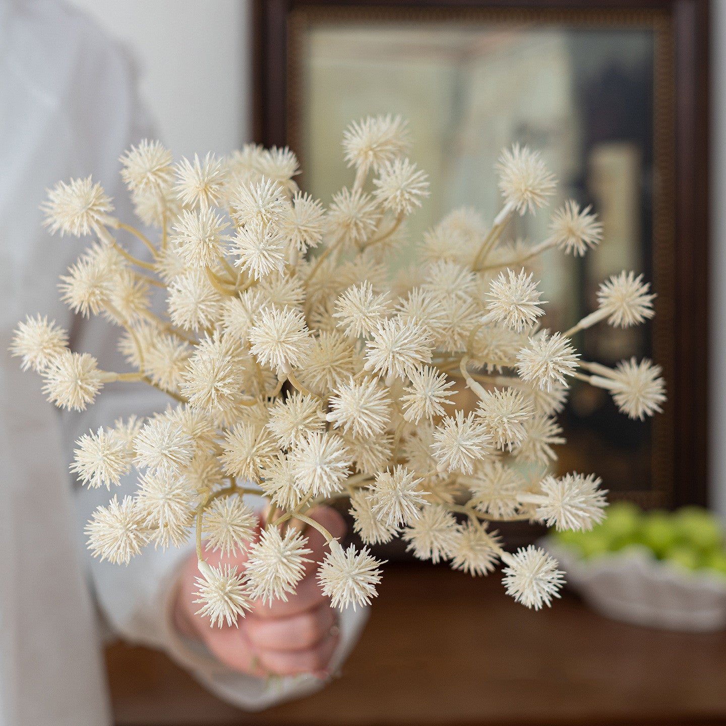 Vintage Herbstfarben Wilddorn-Bündel, 28 cm, Kunststoff, echt aussehende Dekoration für Vasen, Hochzeiten, Schaufenster, Tischdekoration