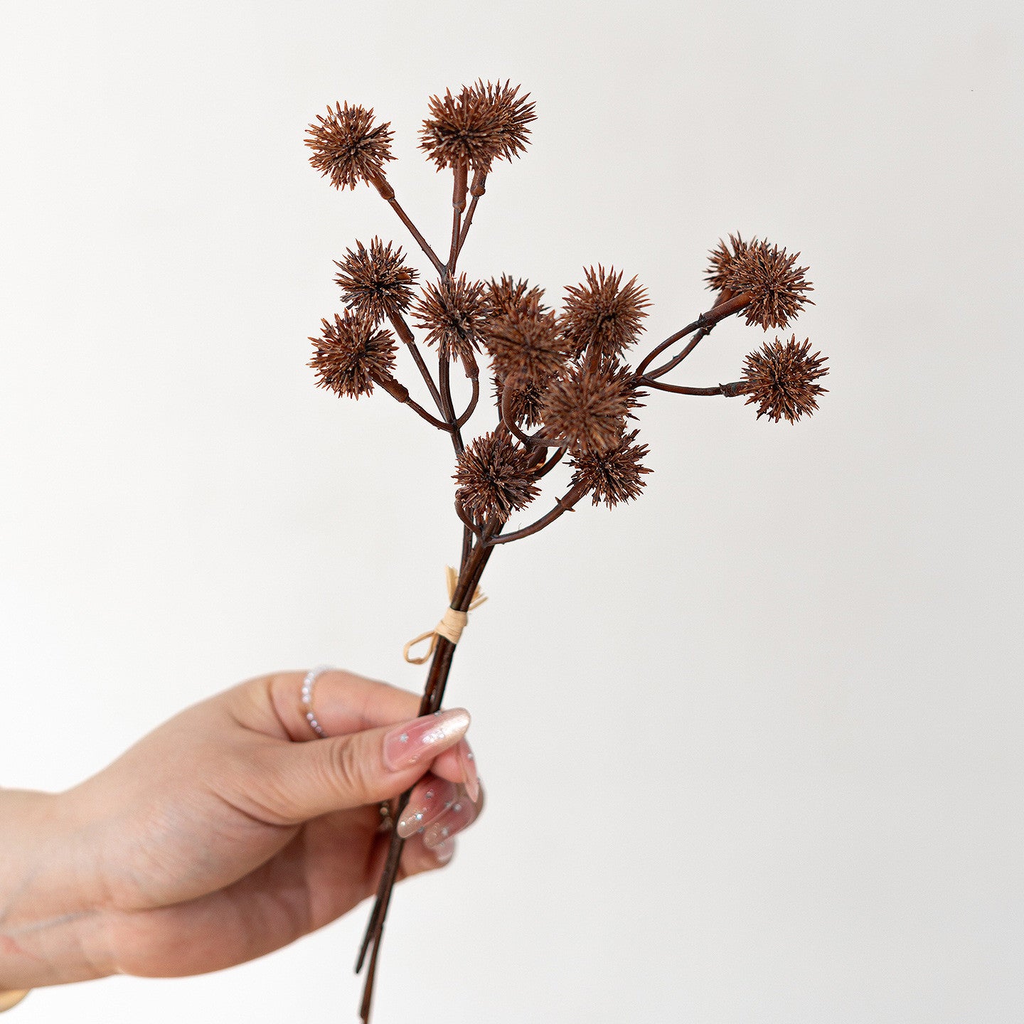 Vintage Herbstfarben Wilddorn-Bündel, 28 cm, Kunststoff, echt aussehende Dekoration für Vasen, Hochzeiten, Schaufenster, Tischdekoration