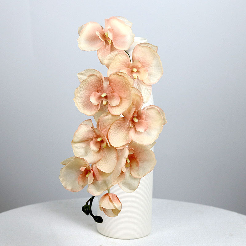 Künstliche Phalaenopsis-Orchidee, 68 cm, 8 Blüten, Seide, realistisch für Hochzeit, Hotel, Wohnkultur, ganzjährige Dekoration