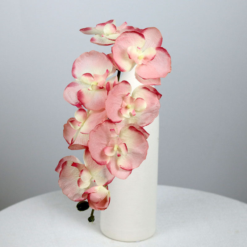 Künstliche Phalaenopsis-Orchidee, 68 cm, 8 Blüten, Seide, realistisch für Hochzeit, Hotel, Wohnkultur, ganzjährige Dekoration