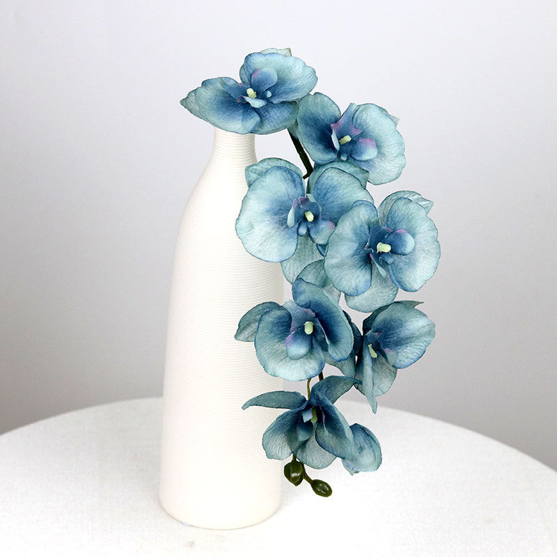 Künstliche Phalaenopsis-Orchidee, 68 cm, 8 Blüten, Seide, realistisch für Hochzeit, Hotel, Wohnkultur, ganzjährige Dekoration