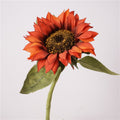 Realistische Sonnenblume, 70 cm hoch, 15 cm Blütendurchmesser, aus hochwertigem Kunststoff, für Zuhause, Hochzeiten und Geschäftsräume