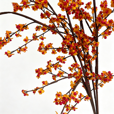 Künstliche Celastrus scandens, 179 cm, Retro-Herbstfarbe, Kunststoff, für Hotels, Events, Wohnkultur
