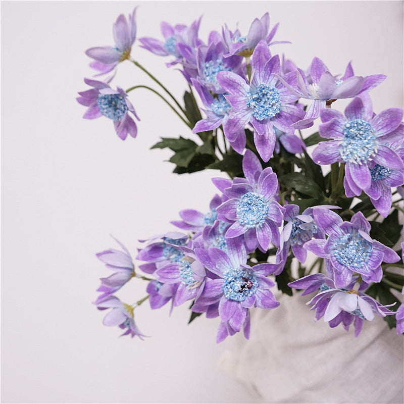 Real-Touch Löwenzahn Kunstblume, 65 cm, 12 Blüten, für Vasen, Hochzeitsdekoration, Inneneinrichtung
