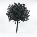 Künstliche Veilchen, 55 cm, 250 Blüten pro Bund, schwarz, für Halloween-Dekoration, Garten, Grabgestaltung, Wohnaccessoire
