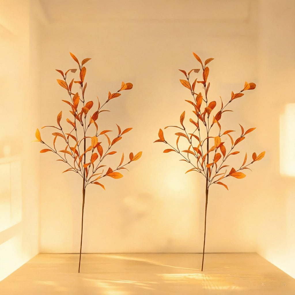 70cm künstlicher Olivenzweig aus Seide, hochwertige Nachbildung für Tischdekoration, Hochzeiten, Home Decor