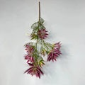 Künstliche Schneelilien, 69 cm, 6 Blütenköpfe, modern, für Hochzeit, Dekoration, Innenraum, realistisch, Kunstseide, vielseitig
