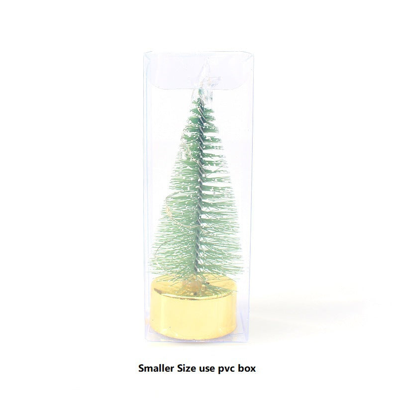 Künstliche Kiefer mit LED-Beleuchtung, 12-25,5 cm, Weihnachtsdekoration, Tischdeko, Ladenausstattung, Geschenk