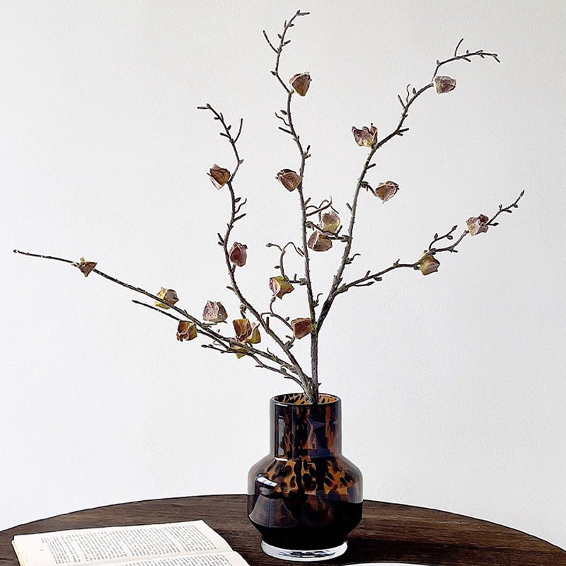 Künstliche Hibiskusblüte, 72 cm, Seidenblume, realistische Dekoblume für Vase, Hochzeit, Event, Bürodeko, Wohnzimmer, Grabgestaltung